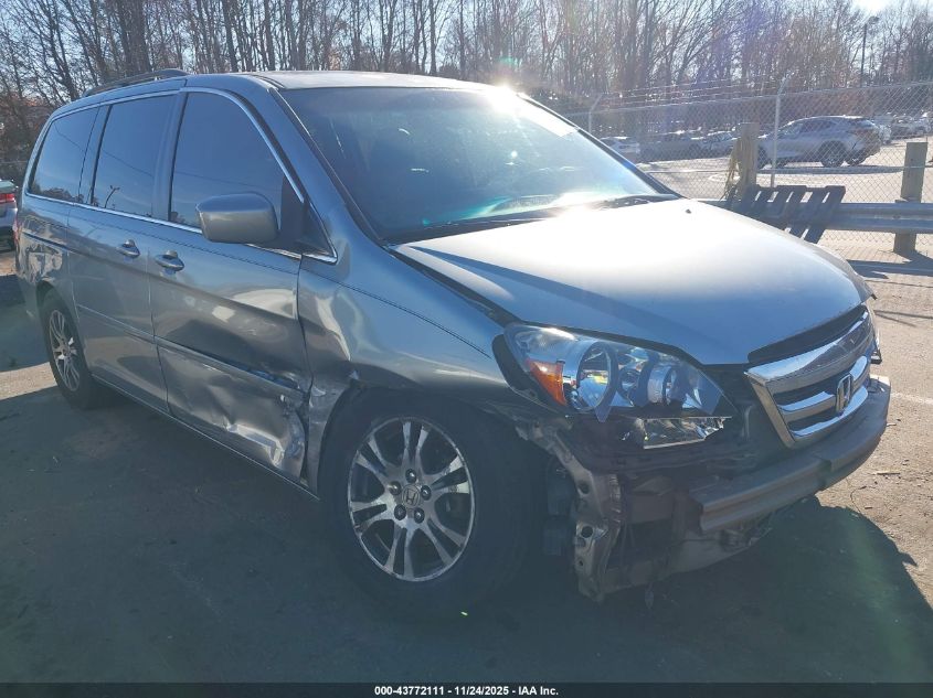 2007 Honda Odyssey Touring VIN: 5FNRL38867B035955 Lot: 43772111