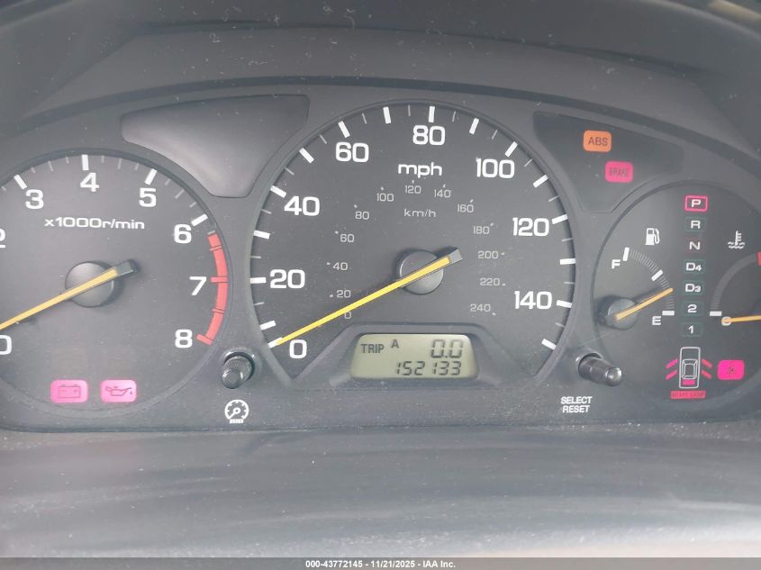 2000 Honda Accord 3.0 Ex VIN: 1HGCG1656YA062821 Lot: 43772145