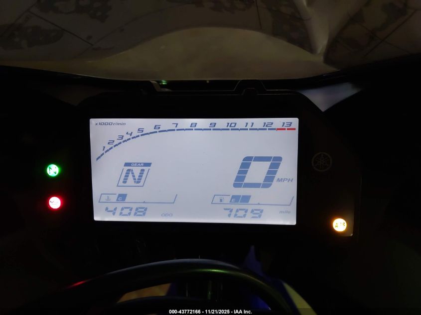 2024 Yamaha Yzfr3 A VIN: MH3RH18Y6RK017758 Lot: 43772166