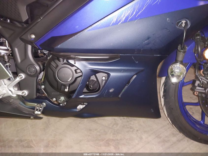 2024 Yamaha Yzfr3 A VIN: MH3RH18Y6RK017758 Lot: 43772166