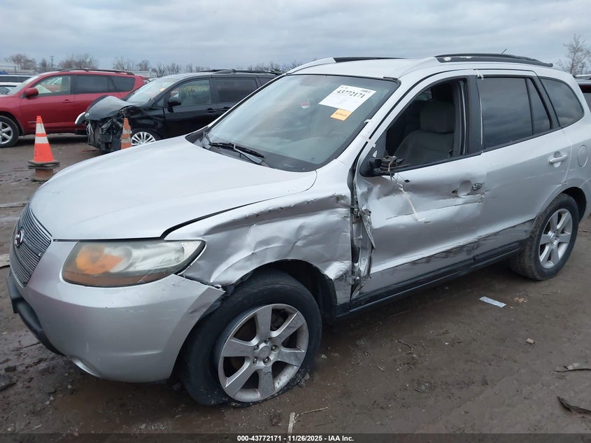 2007 Hyundai Santa Fe Limited/Se VIN: 5NMSH13E87H077577 Lot: 43772171