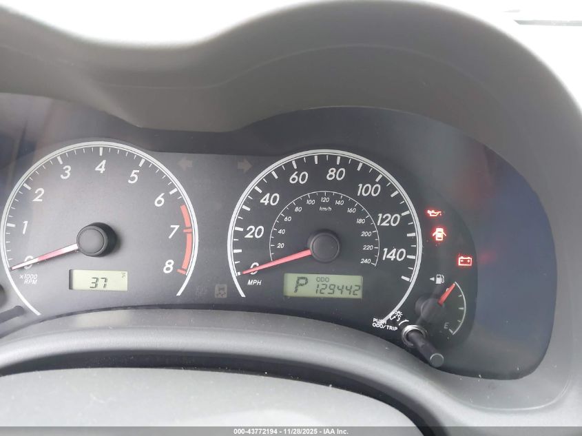 2009 Toyota Corolla VIN: 2T1BU40EX9C147140 Lot: 43772194