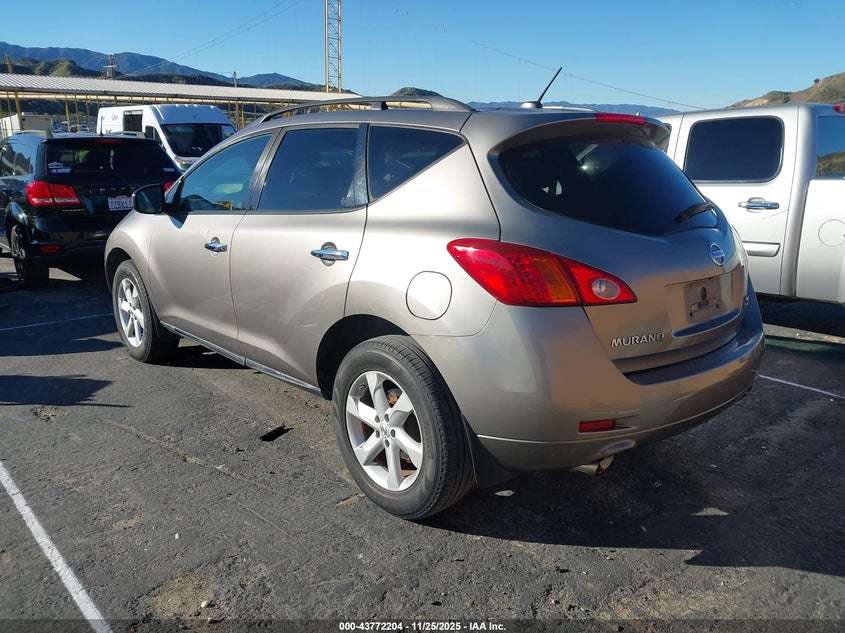 JN8AZ18U59W023439 2009 NISSAN MURANO photo no. 3