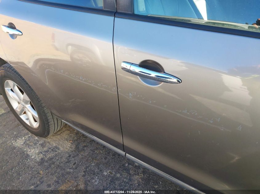 2009 Nissan Murano Sl VIN: JN8AZ18U59W023439 Lot: 43772204