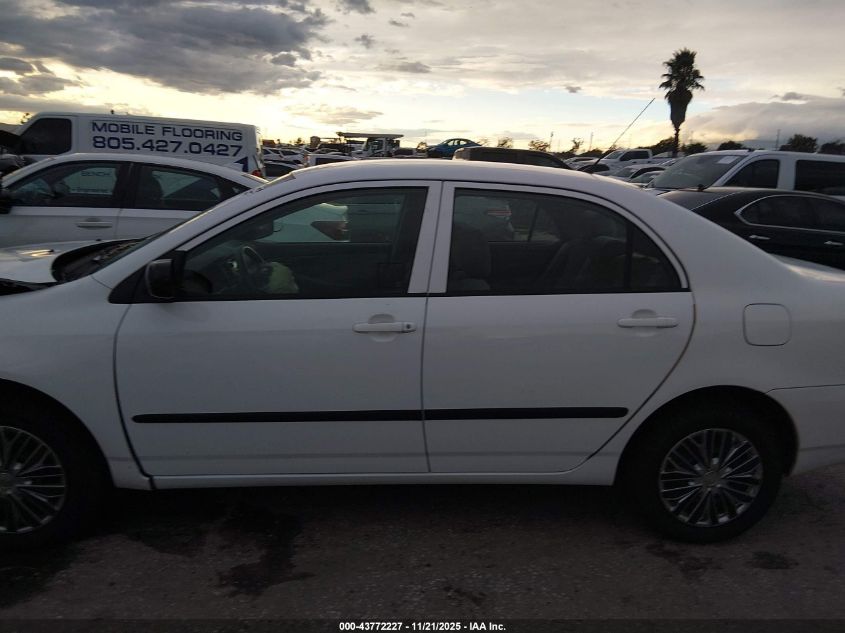 2008 Toyota Corolla Ce VIN: 1NXBR32E98Z022636 Lot: 43772227