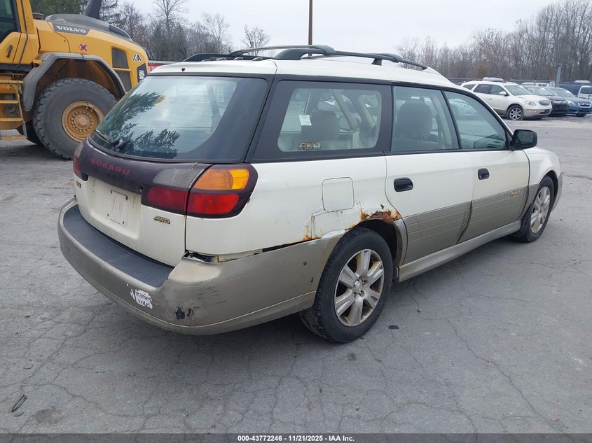 4S3BH665417646206 2001 SUBARU OUTBACK photo no. 4