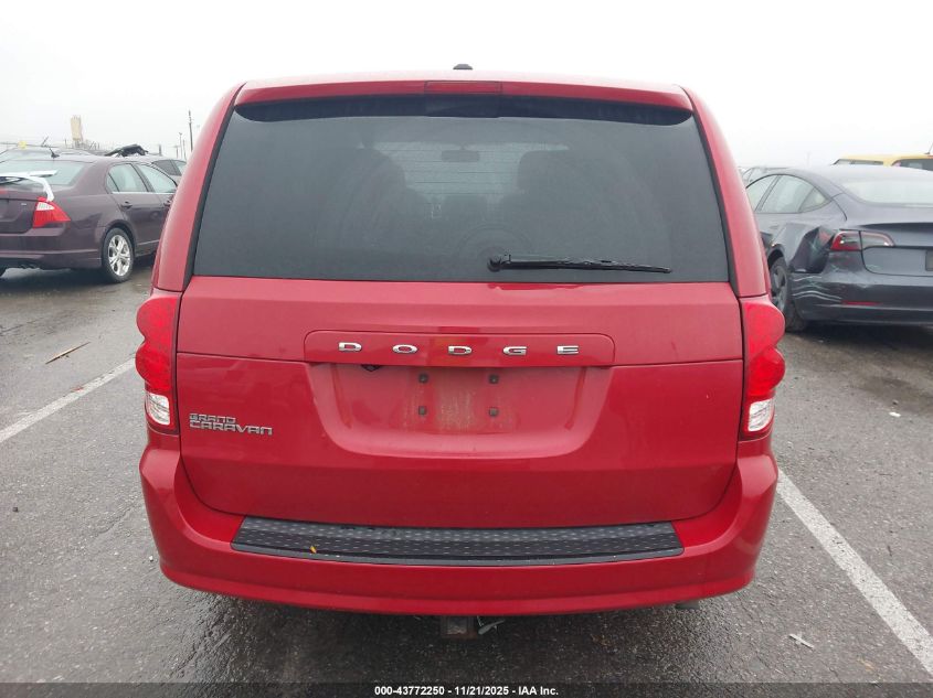 2016 Dodge Grand Caravan Sxt VIN: 2C4RDGCG4GR192584 Lot: 43772250