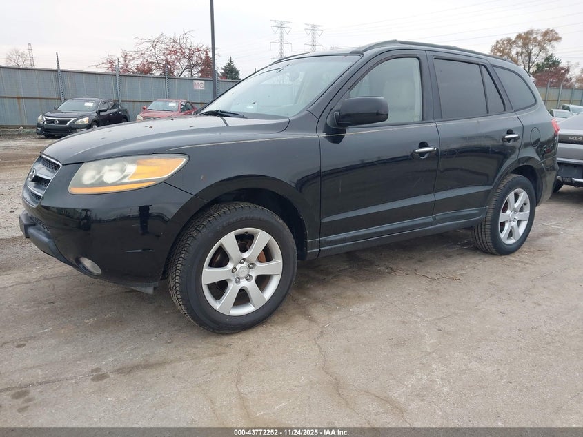 5NMSH73E99H308752 2009 HYUNDAI SANTA FE photo no. 2