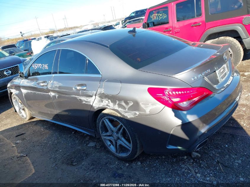 2015 Mercedes-Benz Cla 250 4Matic VIN: WDDSJ4GB0FN263370 Lot: 43772266