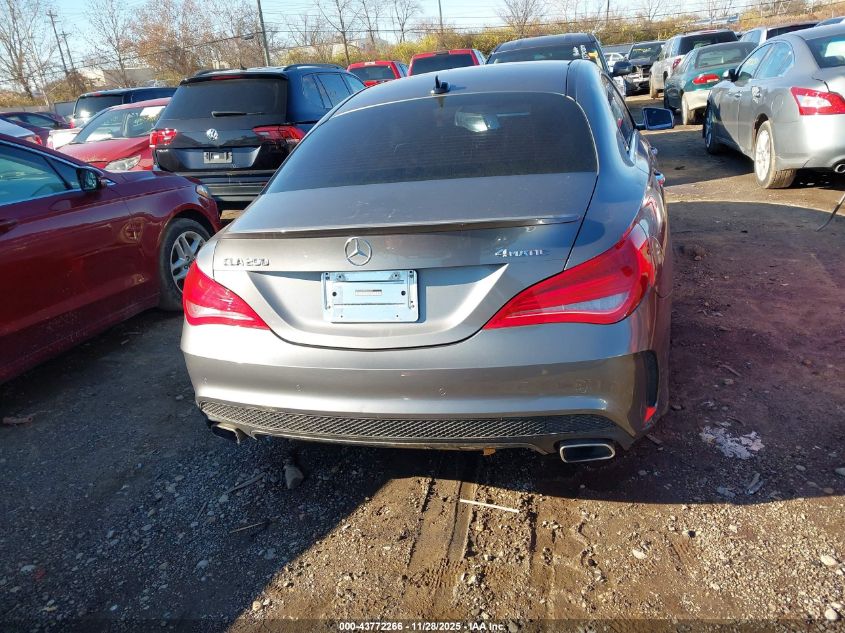 2015 Mercedes-Benz Cla 250 4Matic VIN: WDDSJ4GB0FN263370 Lot: 43772266