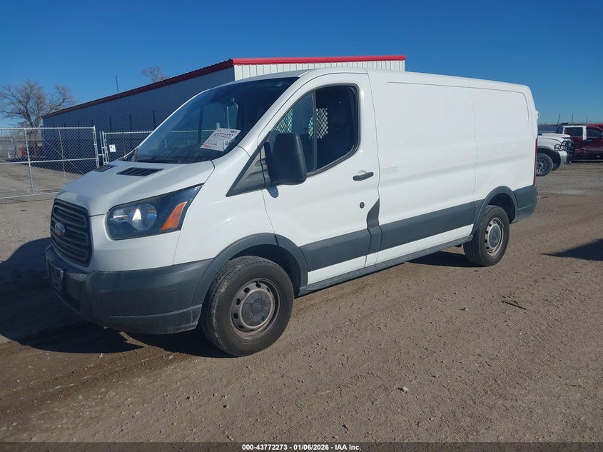 Vin: 1ftyr1zm2jka26688, lot: 44267698, ford transit van base w/60/40 pass-side cargo doors 20182