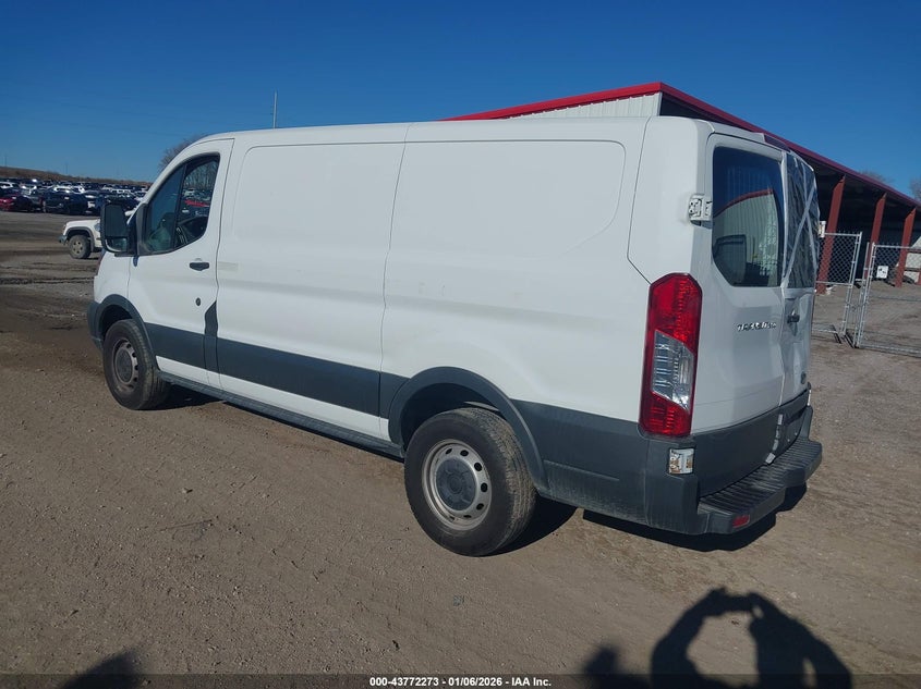 Vin: 1ftyr1zm2jka26688, lot: 44267698, ford transit van base w/60/40 pass-side cargo doors 20183
