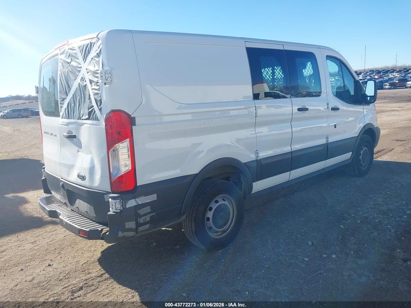 Vin: 1ftyr1zm2jka26688, lot: 44267698, ford transit van base w/60/40 pass-side cargo doors 20184