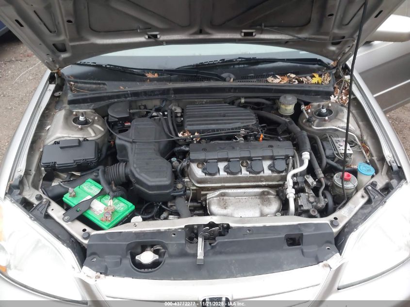 2003 Honda Civic Ex VIN: 1HGES26703L026599 Lot: 43772277