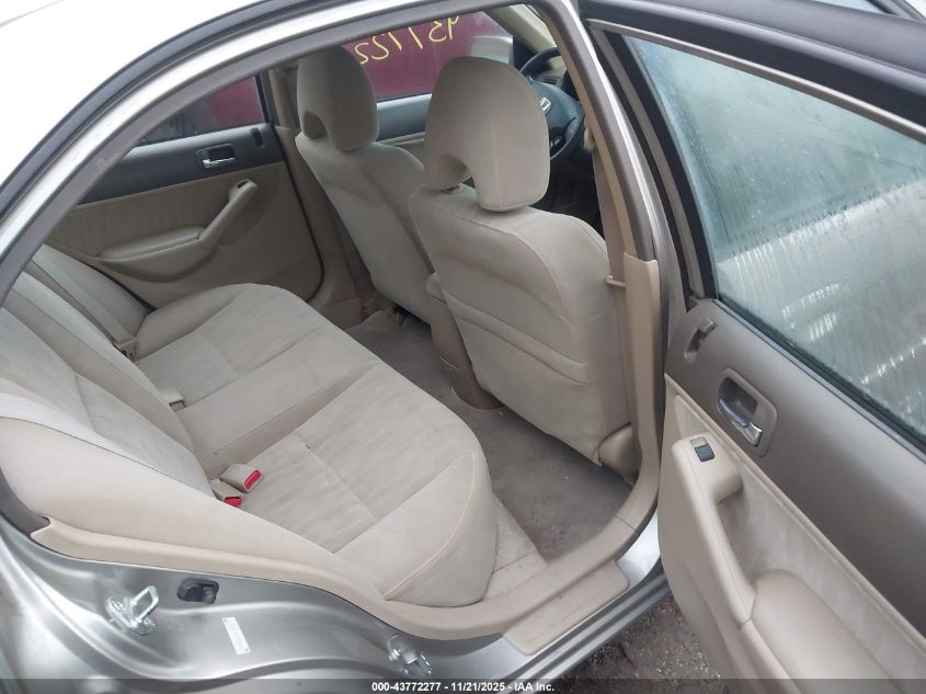 2003 Honda Civic Ex VIN: 1HGES26703L026599 Lot: 43772277