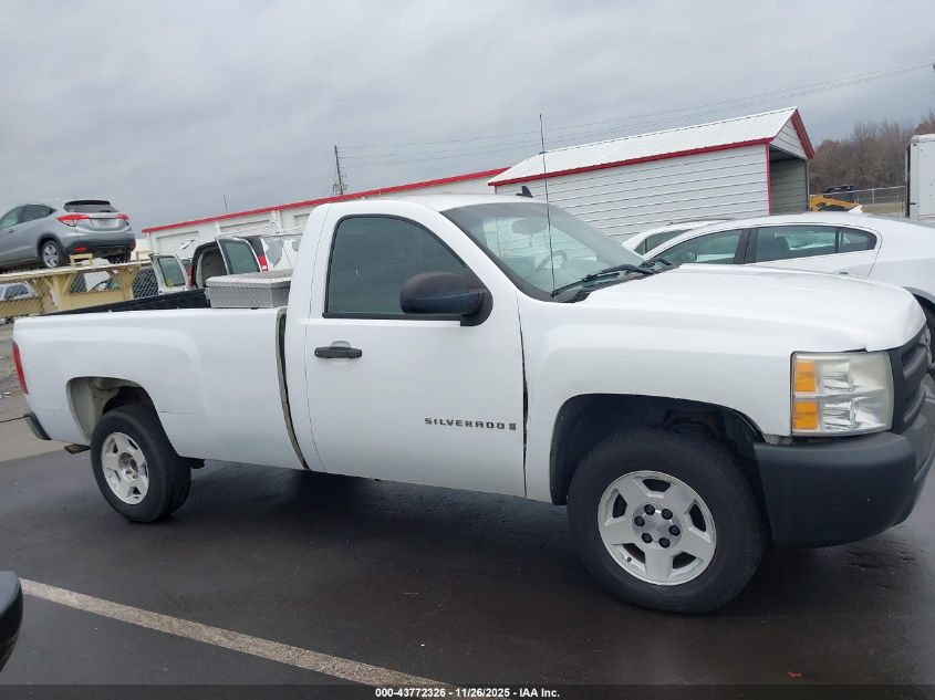 2007 Chevrolet Silverado 1500 Work Truck VIN: 1GCEC14X07Z622856 Lot: 43772326