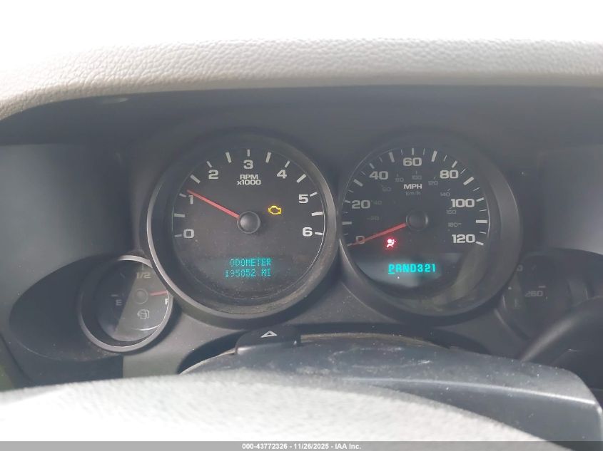 2007 Chevrolet Silverado 1500 Work Truck VIN: 1GCEC14X07Z622856 Lot: 43772326