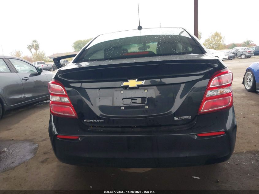 2020 Chevrolet Sonic Fwd Premier VIN: 1G1JF5SB4L4115494 Lot: 43772344