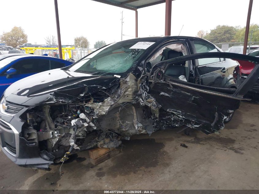 2020 Chevrolet Sonic Fwd Premier VIN: 1G1JF5SB4L4115494 Lot: 43772344