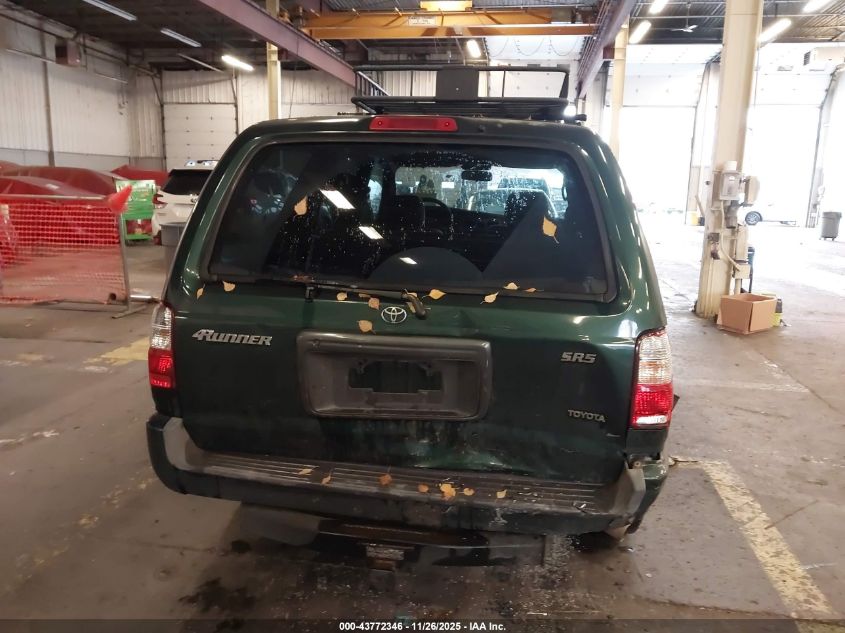 2001 Toyota 4Runner Sr5 V6 VIN: JT3GN86R710216003 Lot: 43772346