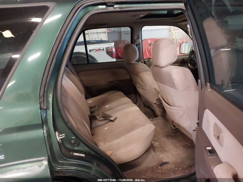 2001 Toyota 4Runner Sr5 V6 VIN: JT3GN86R710216003 Lot: 43772346