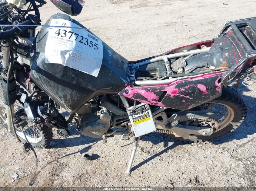 2007 Kawasaki Kl650 A VIN: JKAKLEA107DA32905 Lot: 43772355