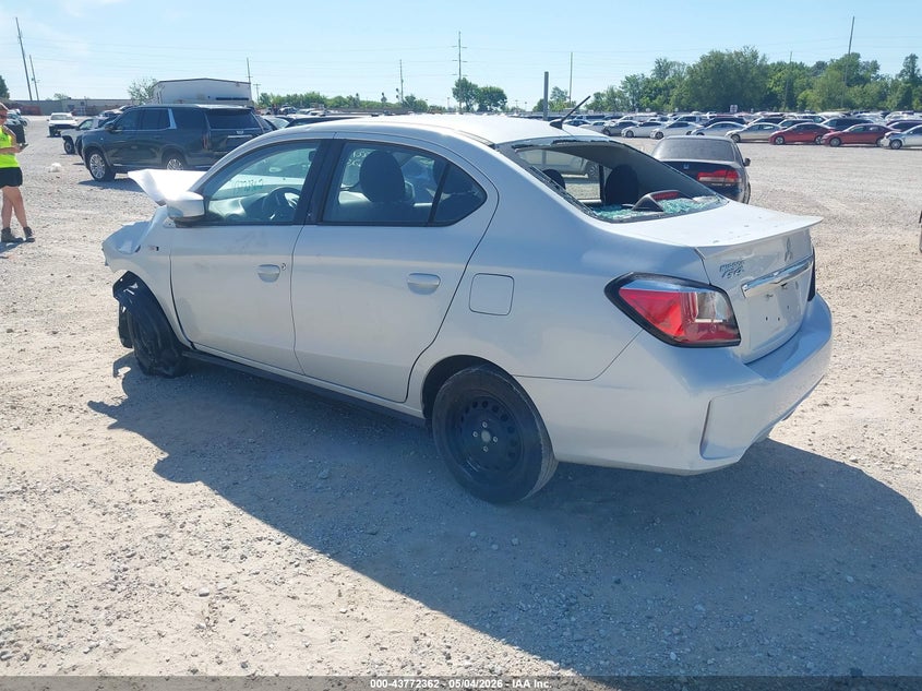 Vin: ml32fufjxmhf01599, lot: 44267787, mitsubishi mirage g4 carbonite edition/es/le 20213
