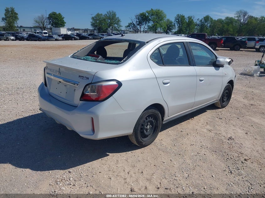 Vin: ml32fufjxmhf01599, lot: 44267787, mitsubishi mirage g4 carbonite edition/es/le 20214