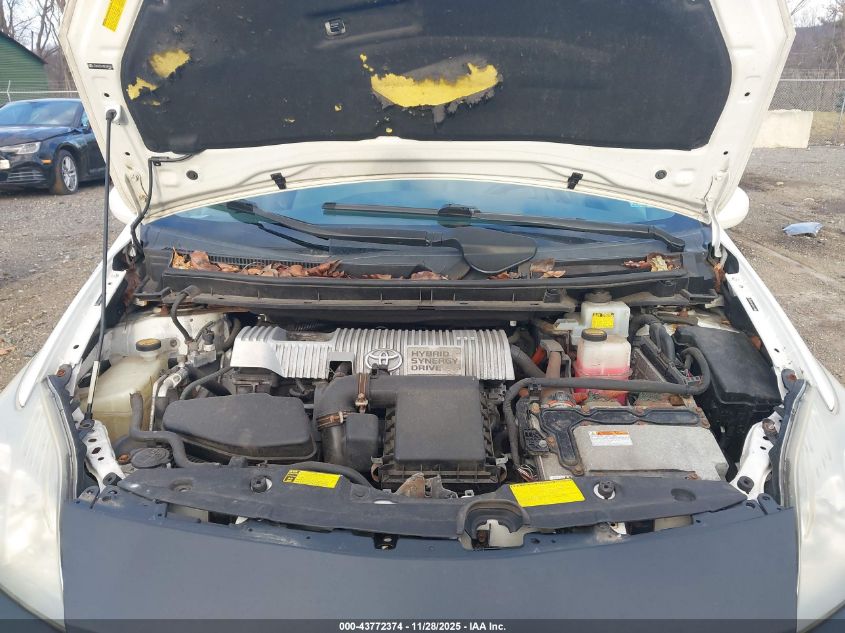 2011 Toyota Prius Two VIN: JTDKN3DU9B0289309 Lot: 43772374