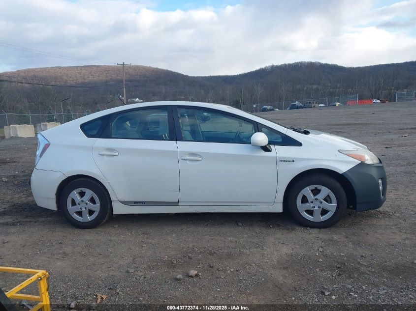 2011 Toyota Prius Two VIN: JTDKN3DU9B0289309 Lot: 43772374