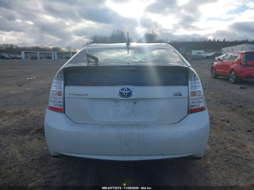 2011 Toyota Prius Two VIN: JTDKN3DU9B0289309 Lot: 43772374