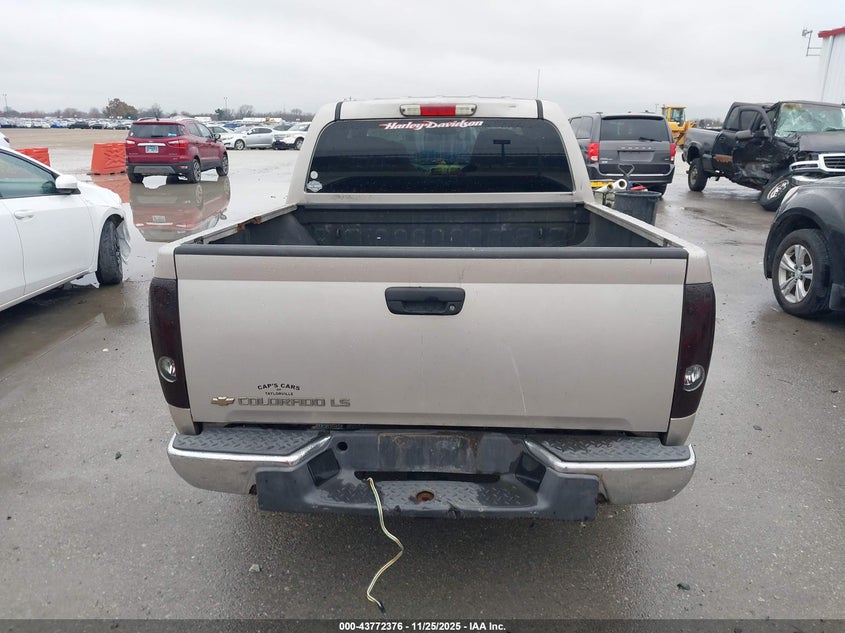 2005 Chevrolet Colorado Ls VIN: 1GCDS136258270048 Lot: 43772376