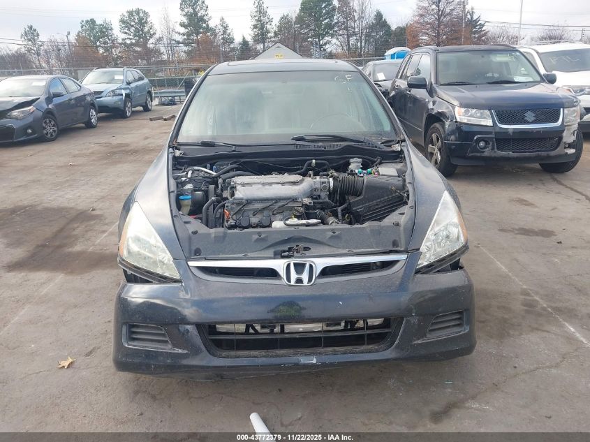 2006 Honda Accord 3.0 Ex VIN: 1HGCM66586A007676 Lot: 43772379