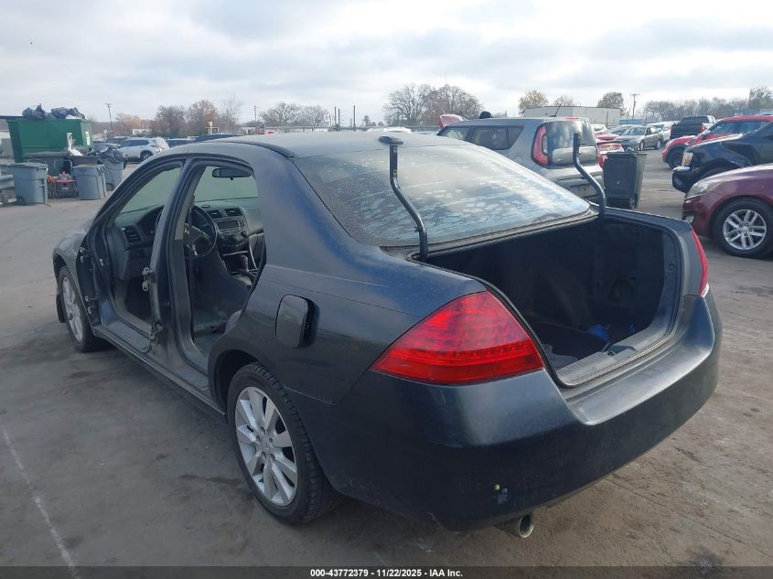2006 Honda Accord 3.0 Ex VIN: 1HGCM66586A007676 Lot: 43772379