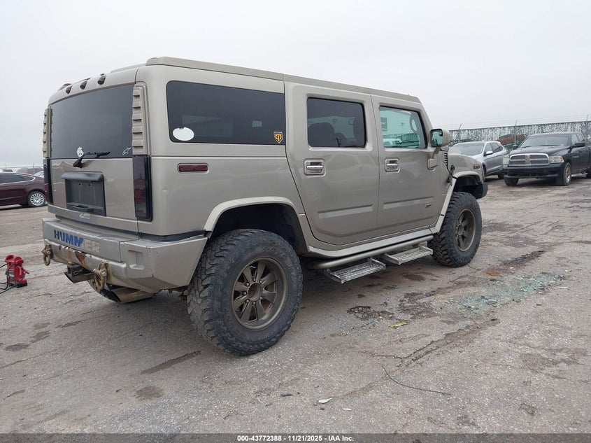 5GRGN23U43H131625 2003 HUMMER H2 photo no. 4