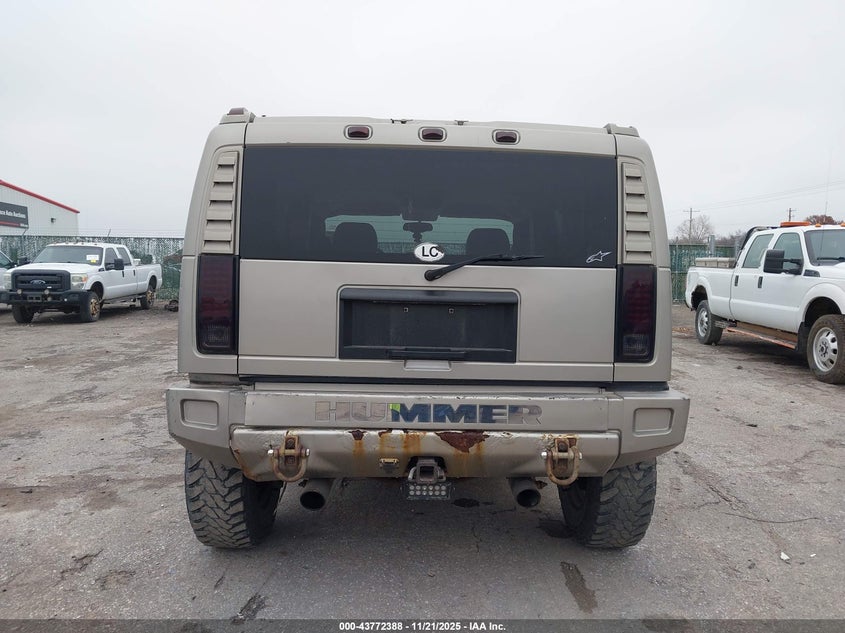 2003 Hummer H2 VIN: 5GRGN23U43H131625 Lot: 43772388