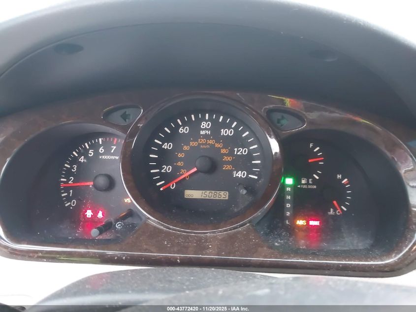 2002 Toyota Highlander Limited V6 VIN: JTEHF21A420064920 Lot: 43772420