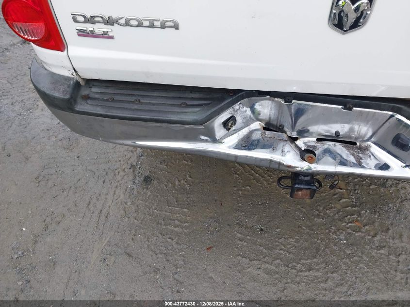 2006 Dodge Dakota Slt VIN: 1D7HE42K36S623982 Lot: 43772430