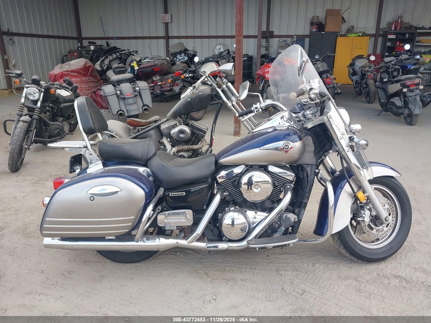 2004 Kawasaki Vn1500 L VIN: JKBVNAL124A027322 Lot: 43772453