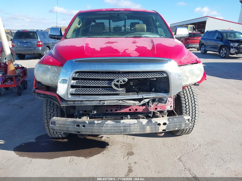 2007 Toyota Tundra Limited 5.7L V8 VIN: 5TBBV58167S450580 Lot: 43772513
