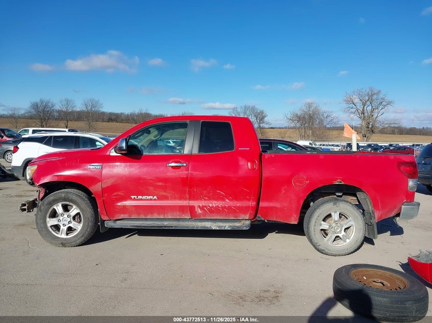 2007 Toyota Tundra Limited 5.7L V8 VIN: 5TBBV58167S450580 Lot: 43772513