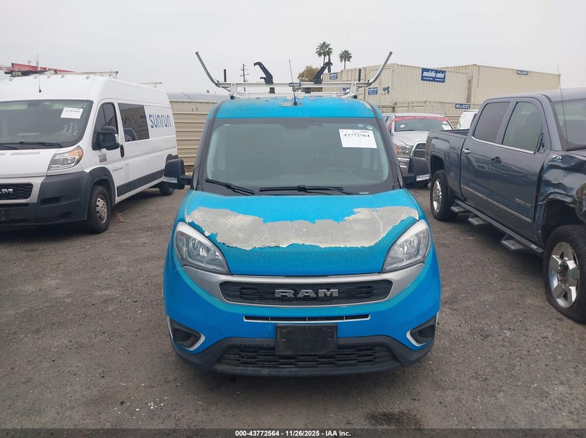 2022 Ram Promaster City Cargo Van VIN: ZFBHRFAB0N6W37568 Lot: 43772564