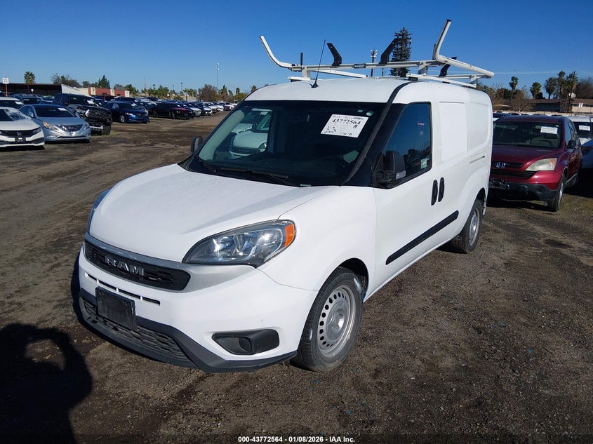 Vin: zfbhrfab0n6w37568, lot: 44267989, ram promaster city cargo van 20222