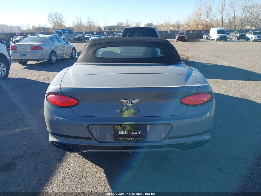 2024 Bentley Continental Gt A/Azure/Mulliner V8/S VIN: SCBDG4ZG3RC017510 Lot: 43772596