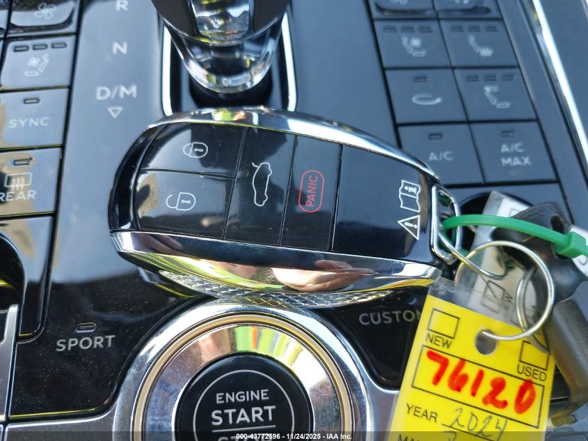 2024 Bentley Continental Gt A/Azure/Mulliner V8/S VIN: SCBDG4ZG3RC017510 Lot: 43772596