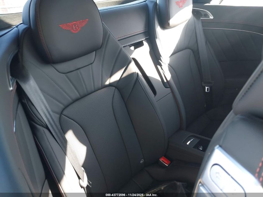 2024 Bentley Continental Gt A/Azure/Mulliner V8/S VIN: SCBDG4ZG3RC017510 Lot: 43772596