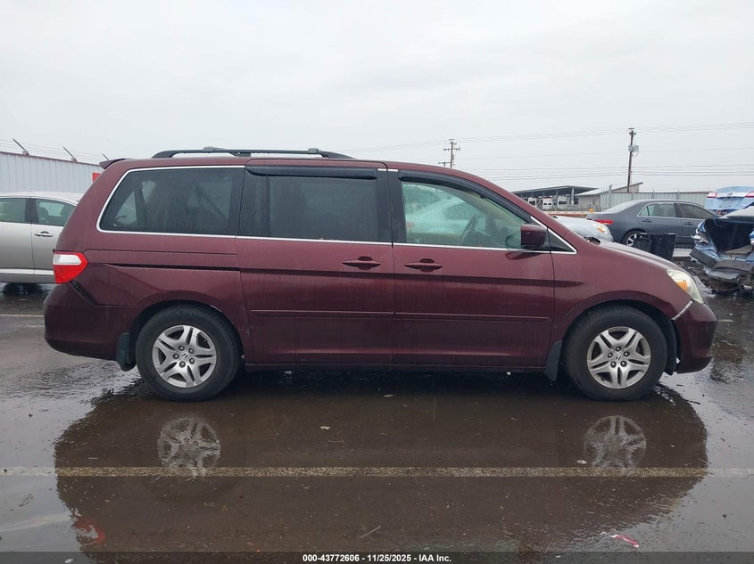 2007 Honda Odyssey Ex VIN: 5FNRL38417B061649 Lot: 43772606