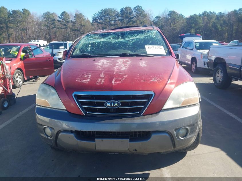 2008 Kia Sorento Ex VIN: KNDJD736685789383 Lot: 43772670