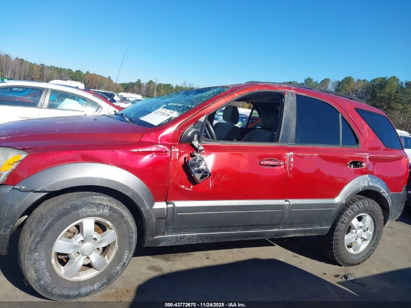 2008 Kia Sorento Ex VIN: KNDJD736685789383 Lot: 43772670