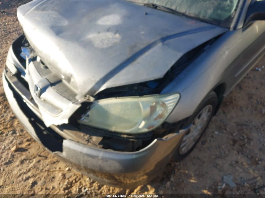 2004 Honda Civic Lx VIN: 2HGES16524H520339 Lot: 43772689